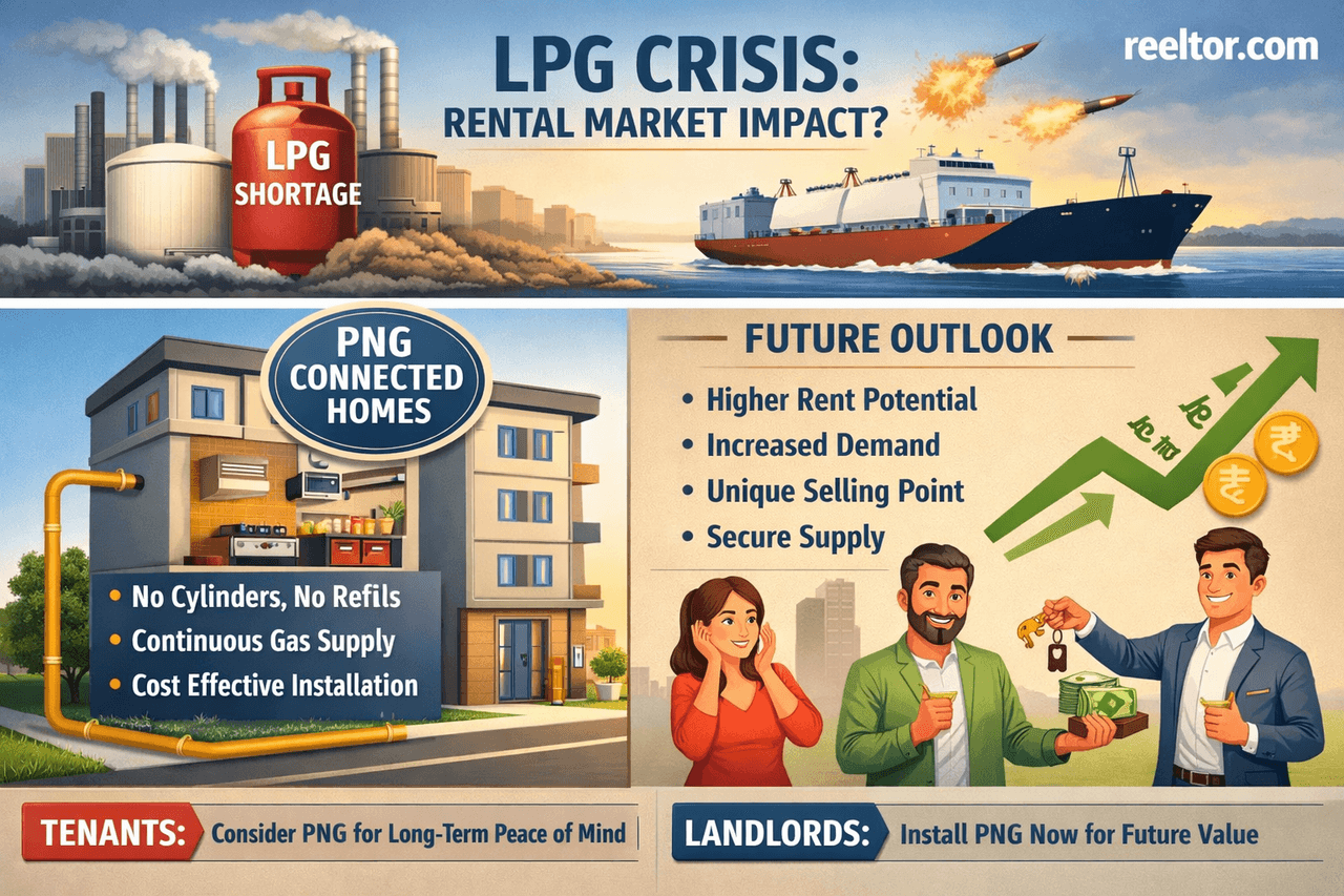 LPG Crisis in India: Will Apartments with Piped Na...